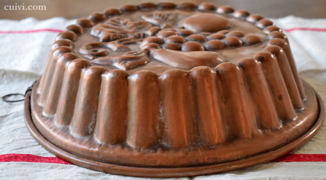 銅のケーキ型